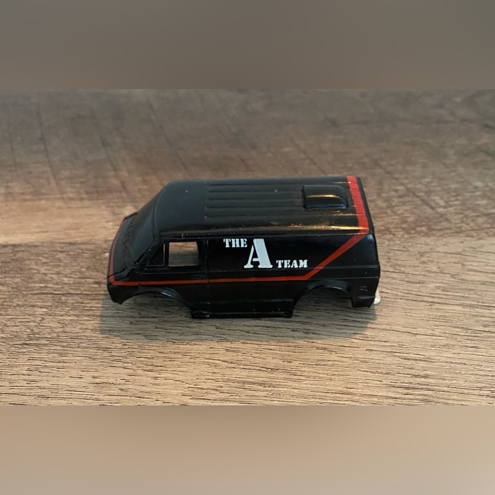 80’s Tyco the A Team van slot car body.